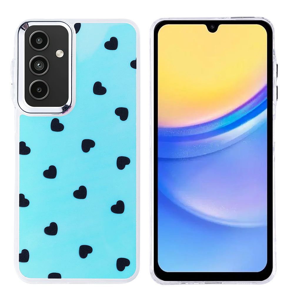 Galaxy A15 Kılıf Airbag Tasarımlı Zore Hadra Kapak Kelebek
