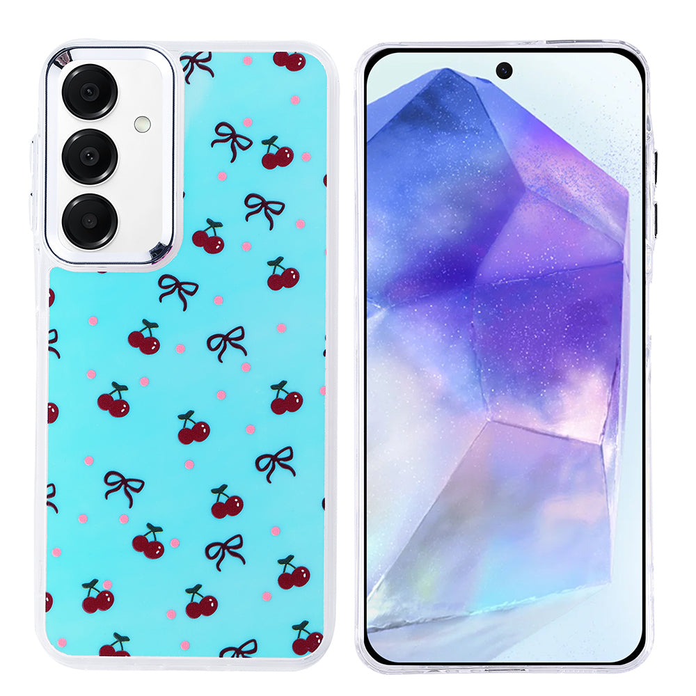 Galaxy A35 Kılıf Airbag Tasarımlı Zore Hadra Kapak Kelebek