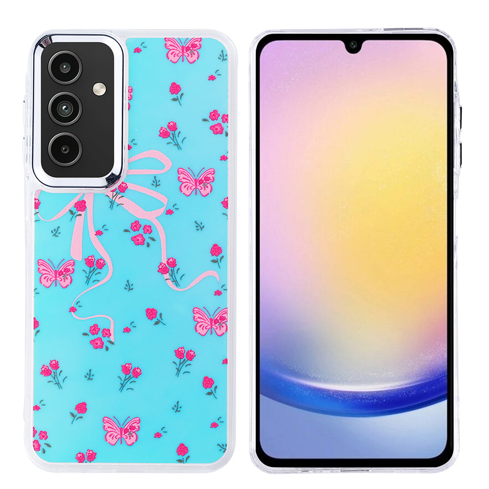 Galaxy A25 Kılıf Airbag Tasarımlı Zore Hadra Kapak Kalp